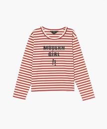 To b. by agnes b.（トゥービーバイアニエスベー）の「WT31 TS モダンガールボーダーTシャツ（Tシャツ/カットソー）」