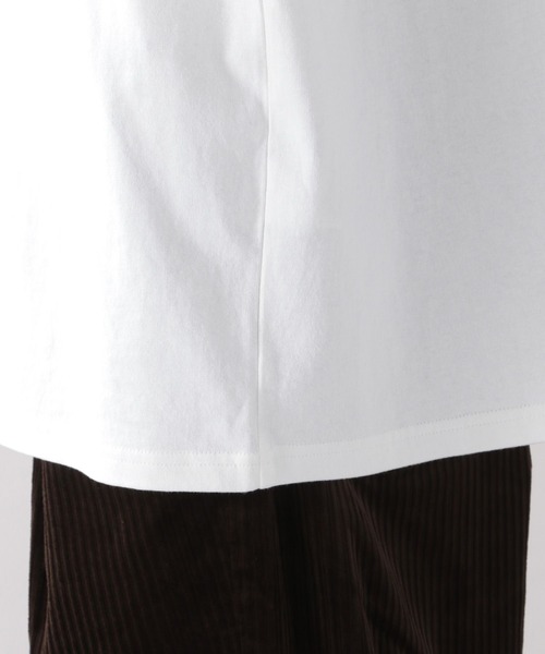 RAGEBLUE（レイジブルー）の「天竺/ワンポイント刺繍ロンT（Tシャツ/カットソー・メンズ・ホワイト/ホワイト系その他/ブラック/グリーン・MEDIUM/LARGE）」の11枚目の写真