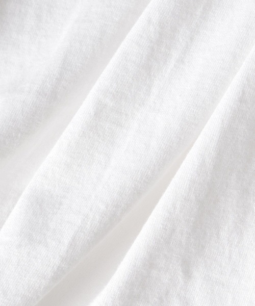 RAGEBLUE（レイジブルー）の「天竺/ワンポイント刺繍ロンT（Tシャツ/カットソー・メンズ・ホワイト/ホワイト系その他/ブラック/グリーン・MEDIUM/LARGE）」の8枚目の写真