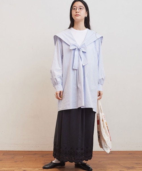 fig Ｌondon（フィグロンドン）の「petti SK（スカート・レディース・ブラック/アイボリー・FREE）」の22枚目の写真
