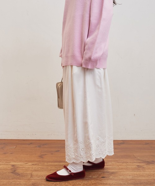 fig Ｌondon（フィグロンドン）の「petti SK（スカート・レディース・ブラック/アイボリー・FREE）」の16枚目の写真