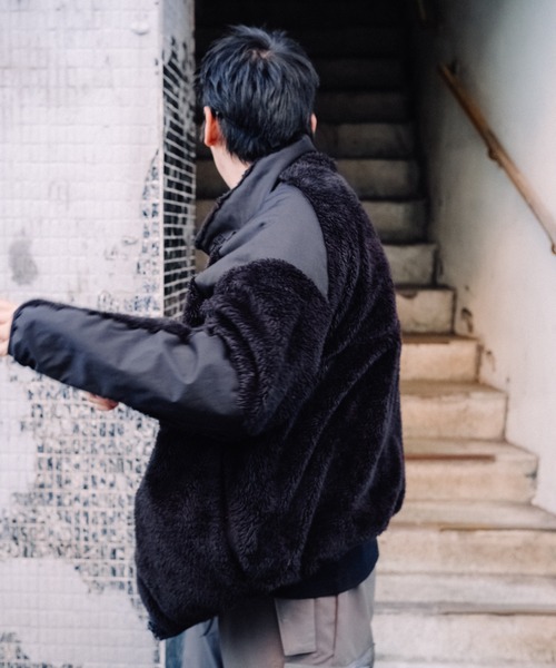 フィッシングウェア アブガルシア リバーシブルブルゾン M ブラック