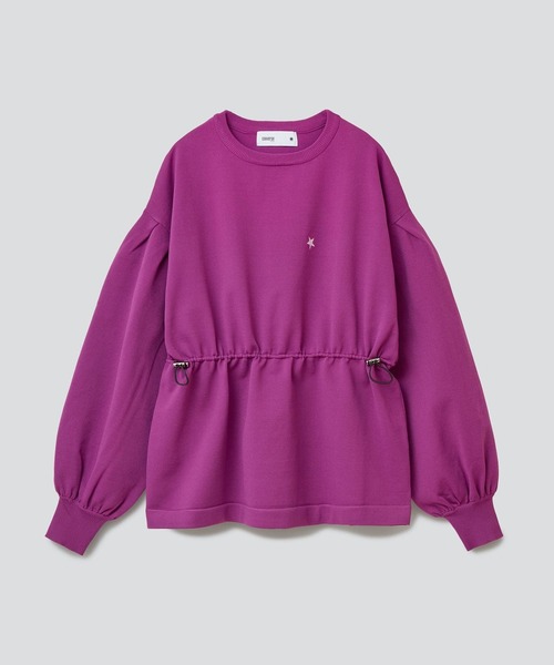 CONVERSE TOKYO(コンバーストウキョウ)の「ウエストドロストニット(ニット/セーター・レディース・ブラック/ピンクベージュ/カーキ・FREE)」の7枚目の写真