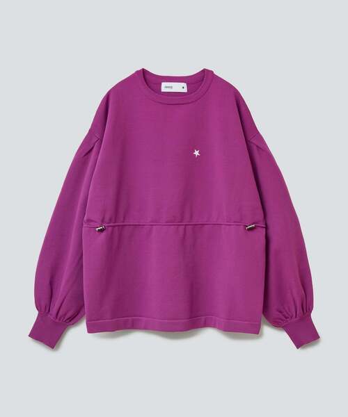 CONVERSE TOKYO(コンバーストウキョウ)の「ウエストドロストニット(ニット/セーター・レディース・ブラック/ピンクベージュ/カーキ・FREE)」の8枚目の写真