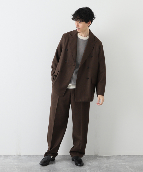 marka（マーカ）の「【MARKA / マーカ】 STITCHLESS TROUSERS（その他パンツ・メンズ・ブルー/ネイビー/ブラウン・2/3）」の13枚目の写真