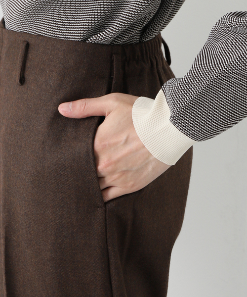 marka（マーカ）の「【MARKA / マーカ】 STITCHLESS TROUSERS（その他パンツ・メンズ・ブルー/ネイビー/ブラウン・2/3）」の4枚目の写真