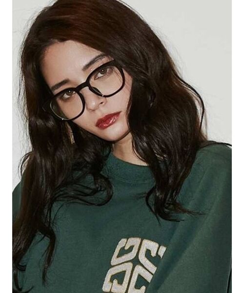 GYDA（ジェイダ）の「BOLD FRAMEサングラス（サングラス・レディース・ブラック/クリア・FREE）」の4枚目の写真