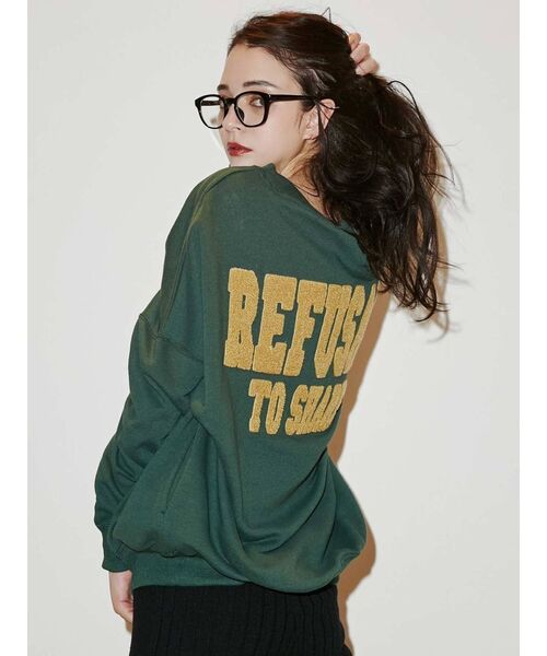 GYDA（ジェイダ）の「BOLD FRAMEサングラス（サングラス・レディース・ブラック/クリア・FREE）」の7枚目の写真