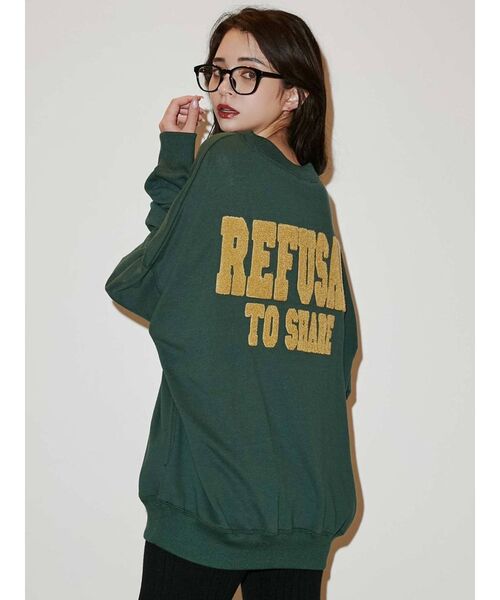 GYDA（ジェイダ）の「BOLD FRAMEサングラス（サングラス・レディース・ブラック/クリア・FREE）」の5枚目の写真