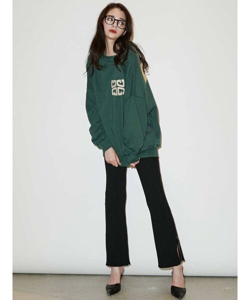 GYDA（ジェイダ）の「BOLD FRAMEサングラス（サングラス・レディース・ブラック/クリア・FREE）」の8枚目の写真