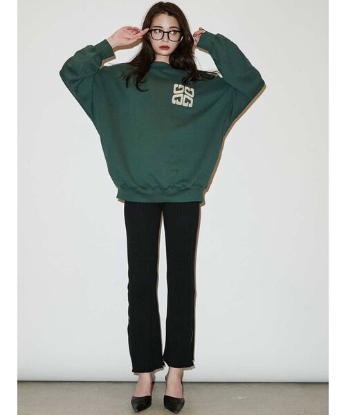 GYDA（ジェイダ）の「BOLD FRAMEサングラス（サングラス・レディース・ブラック/クリア・FREE）」の9枚目の写真