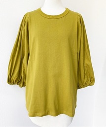 UP START（アップスタート）の「Strawberry Vally 16/-天竺 空紡糸 袖ボリューム プルオーバー（Tシャツ/カットソー）」