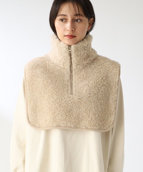 THE SHOP TK (ザ ショップ ティーケー )の「◆【CLUEL 11月号掲載】/【COLDBREAKER別注】ネックベスト(ベスト・レディース・オレンジ/ダークブラウン/ベージュ・00)」の15枚目の写真