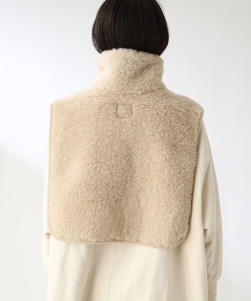 THE SHOP TK (ザ ショップ ティーケー )の「◆【CLUEL 11月号掲載】/【COLDBREAKER別注】ネックベスト(ベスト・レディース・オレンジ/ダークブラウン/ベージュ・00)」の16枚目の写真