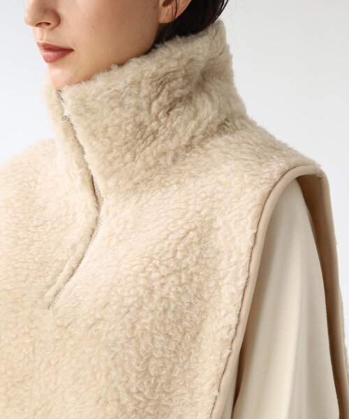 THE SHOP TK (ザ ショップ ティーケー )の「◆【CLUEL 11月号掲載】/【COLDBREAKER別注】ネックベスト(ベスト・レディース・オレンジ/ダークブラウン/ベージュ・00)」の18枚目の写真