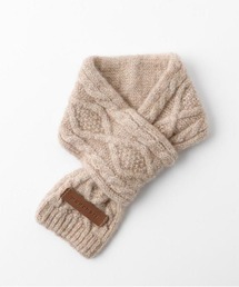 moncheri（モンシェリ）の「カシミヤ混ケーブルマフラー（ペットウェア）」