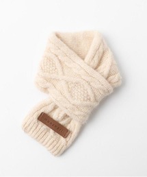 moncheri（モンシェリ）の「カシミヤ混ケーブルマフラー（ペットウェア）」