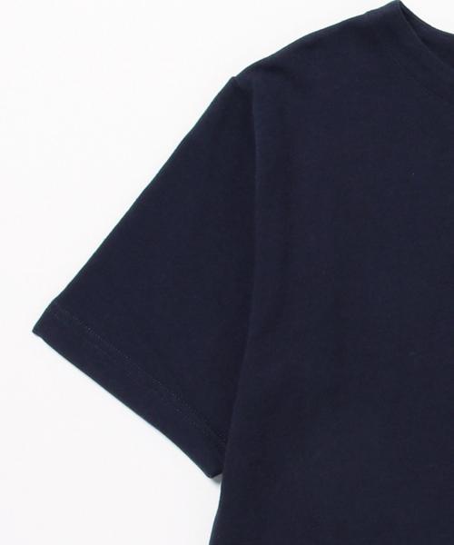 BEAMS(ビームス)の「BEAMS / ショルダーボタン Tシャツ(Tシャツ/カットソー・メンズ・ホワイト/ネイビー・MEDIUM/SMALL/LARGE)」の9枚目の写真