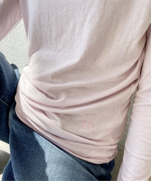 Spick & Span(スピックアンドスパン)の「≪追加≫【MIJEONG PARK /ミジョンパーク】 ロールネックジャージートップ(Tシャツ/カットソー・レディース・ブラウン/ブルー/アイボリー/ピンク・SMALL)」の18枚目の写真