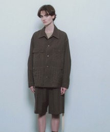 EULLA(GE)AFTERIMAGE CPO BLOUSON(u])