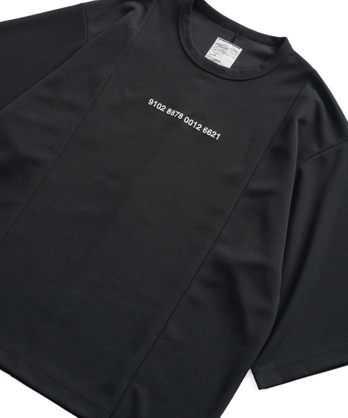 SHAREEF(シャリーフ)の「GEORGETTE JQ S/S PO(Tシャツ/カットソー・メンズ・ホワイト/ブラック/モカ/バーガンディー/ミント・1/2/3)」の16枚目の写真