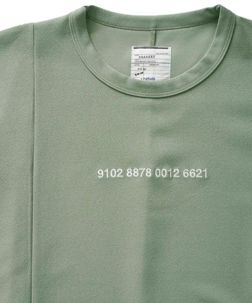 SHAREEF(シャリーフ)の「GEORGETTE JQ S/S PO(Tシャツ/カットソー・メンズ・ホワイト/ブラック/モカ/バーガンディー/ミント・1/2/3)」の12枚目の写真