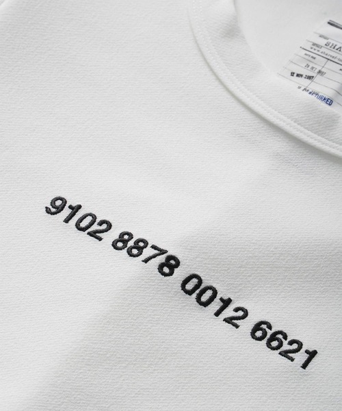 SHAREEF(シャリーフ)の「GEORGETTE JQ S/S PO(Tシャツ/カットソー・メンズ・ホワイト/ブラック/モカ/バーガンディー/ミント・1/2/3)」の8枚目の写真