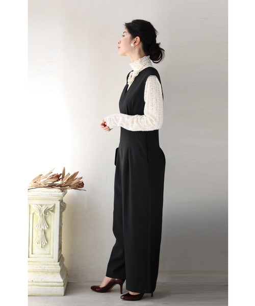 cawaii（カワイイ）の「バラの花浮かぶふわふわ起毛レースカットソートップス（Tシャツ/カットソー・レディース・アイボリー・FREE）」の7枚目の写真