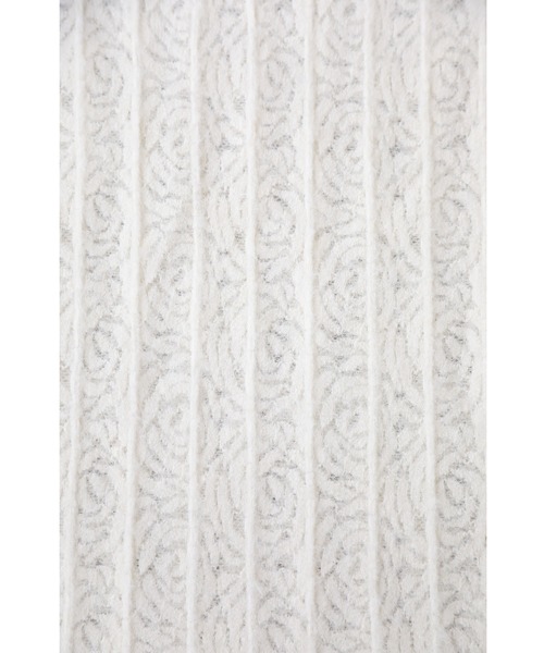 cawaii（カワイイ）の「バラの花浮かぶふわふわ起毛レースカットソートップス（Tシャツ/カットソー・レディース・アイボリー・FREE）」の21枚目の写真