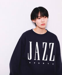 JAZZY SPORT × BEAMS T / 別注 Jazz&Sports Crewneck Sweatshirt