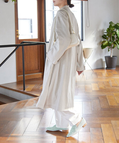 SLOBE IENA（スローブイエナ）の「SLOBE ローファー（ローファー・レディース・ホワイト/スカイブルー・37/38/36）」の13枚目の写真