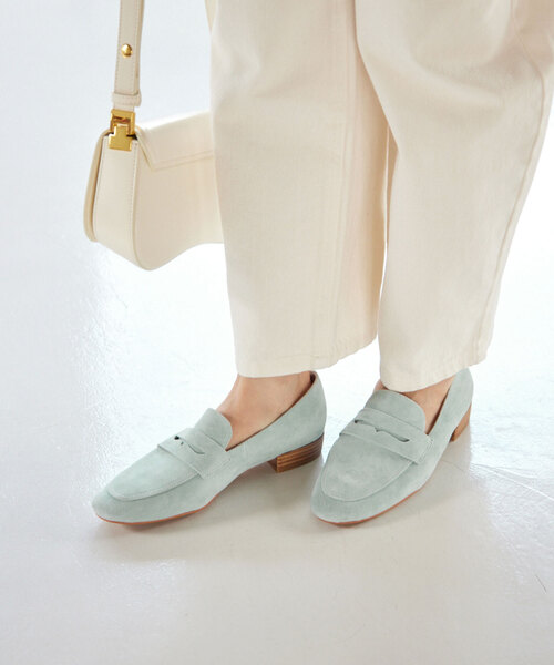 SLOBE IENA（スローブイエナ）の「SLOBE ローファー（ローファー・レディース・ホワイト/スカイブルー・37/38/36）」の17枚目の写真