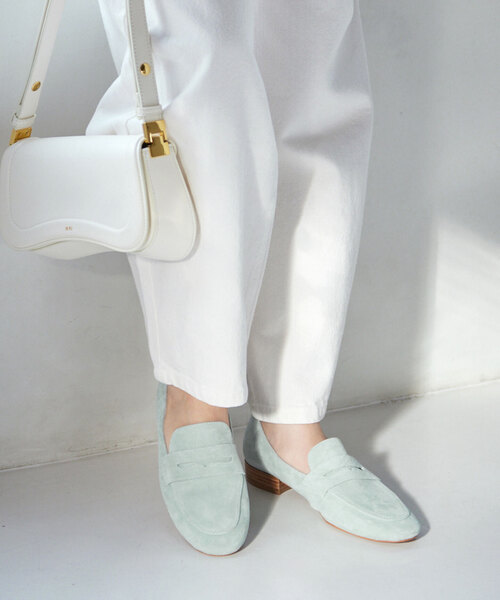 SLOBE IENA（スローブイエナ）の「SLOBE ローファー（ローファー・レディース・ホワイト/スカイブルー・37/38/36）」の22枚目の写真