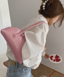 HALEY PESCA/扇形シンプルモダン ショルダーハンドバッグ
