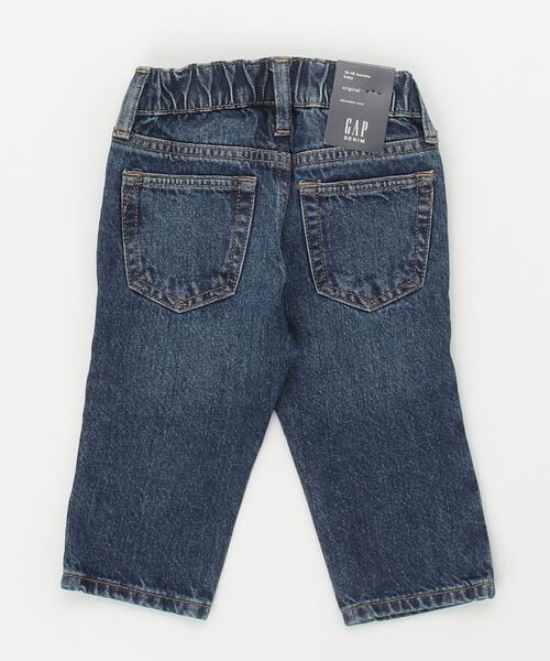 GAP(ギャップ)の「Babygap ウォッシュウェル '90S オリジナルストレートデニム(デニムパンツ・キッズ・インディゴブルー・5 YRS/18-24M/2 YRS/3 YRS/4 YRS/12-18M)」の2枚目の写真