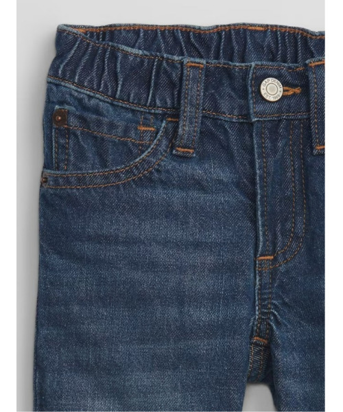 GAP(ギャップ)の「Babygap ウォッシュウェル '90S オリジナルストレートデニム(デニムパンツ・キッズ・インディゴブルー・5 YRS/18-24M/2 YRS/3 YRS/4 YRS/12-18M)」の4枚目の写真