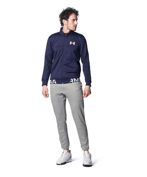 新品未使用　UNDER ARMOUR フルジップジャケット SM ネイビー UNDER ARMOUR アンダーアーマー ジャージ フルジップ ネイビー