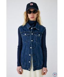 BACK BELT DENIM ベスト