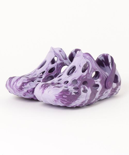 MERRELL メレル★スポーツサンダル 24cm パープル ピンク サンダル メレル MERRELL ハイドロモックキッズ バイオレット 紫