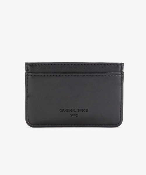 FRED PERRY（フレッドペリー）の「Scotch Grain Textured Pu Cardholder（カードケース・メンズ・ブラック・ONE SIZE）」の4枚目の写真