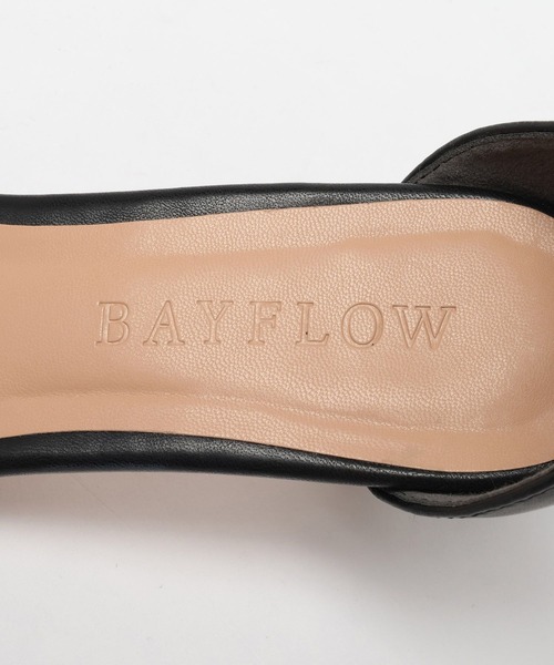 BAYFLOW（ベイフロー）の「アンクルストラップサンダル（サンダル・レディース・ブラック/ライトブルー・MEDIUM/LARGE）」の10枚目の写真