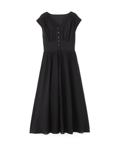 N.（N. Natural Beauty Basic）（エヌエヌナチュラルビューティーベーシック）の「【S Size Line】◆Ｖネックギャザーワンピース（ワンピース・レディース・ブラック/ブルー/スモークピンク/グリーン/ブルー系その他・SMALL/MEDIUM）」の16枚目の写真