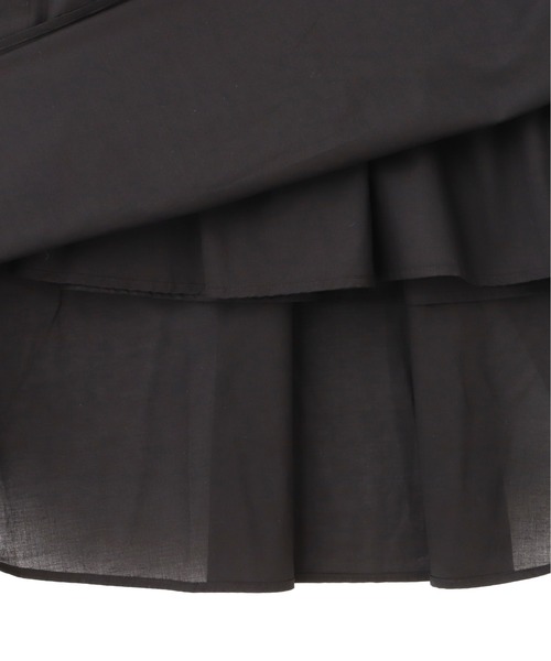 N.（N. Natural Beauty Basic）（エヌエヌナチュラルビューティーベーシック）の「【S Size Line】◆Ｖネックギャザーワンピース（ワンピース・レディース・ブラック/ブルー/スモークピンク/グリーン/ブルー系その他・SMALL/MEDIUM）」の6枚目の写真