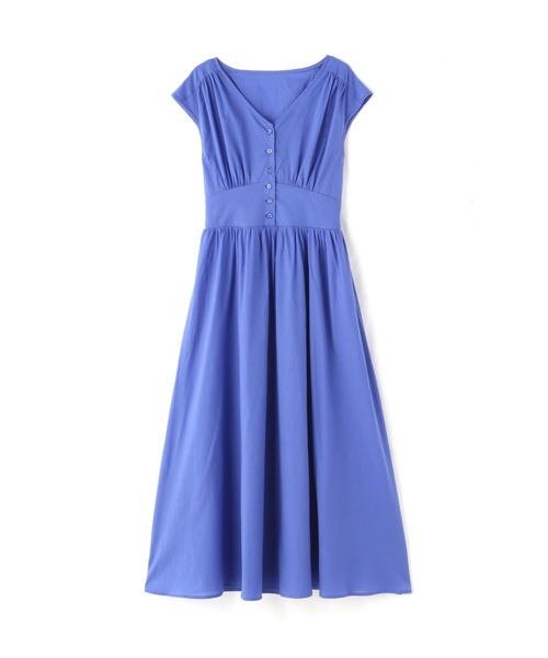 N.（N. Natural Beauty Basic）（エヌエヌナチュラルビューティーベーシック）の「【S Size Line】◆Ｖネックギャザーワンピース（ワンピース・レディース・ブラック/ブルー/スモークピンク/グリーン/ブルー系その他・SMALL/MEDIUM）」の22枚目の写真