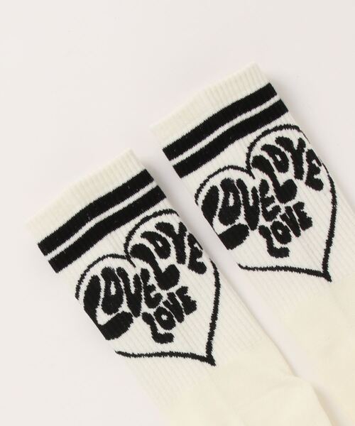 ammy.（エイミードット）の「【 ammy. / エイミードット 】 ポップ ロゴ プリント ソックス（ソックス/靴下・レディース・D/E/A/B/C・FREE）」の7枚目の写真