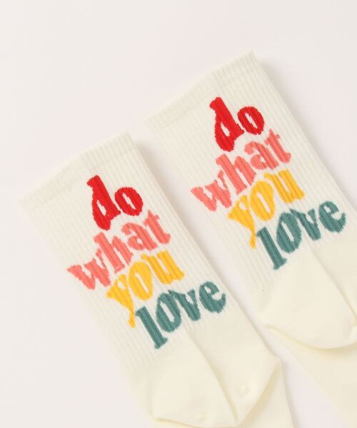 ammy.（エイミードット）の「【 ammy. / エイミードット 】 ポップ ロゴ プリント ソックス（ソックス/靴下・レディース・D/E/A/B/C・FREE）」の8枚目の写真