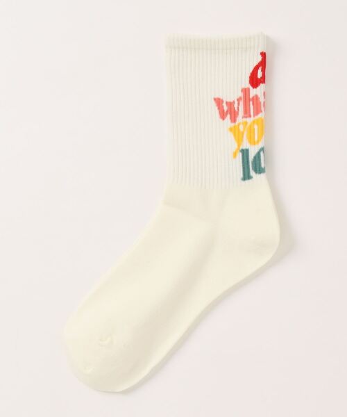 ammy.（エイミードット）の「【 ammy. / エイミードット 】 ポップ ロゴ プリント ソックス（ソックス/靴下・レディース・D/E/A/B/C・FREE）」の13枚目の写真