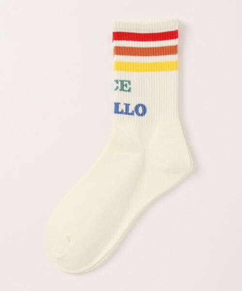 ammy.（エイミードット）の「【 ammy. / エイミードット 】 ポップ ロゴ プリント ソックス（ソックス/靴下・レディース・D/E/A/B/C・FREE）」の12枚目の写真