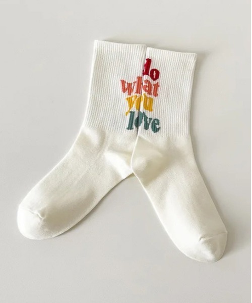 ammy.（エイミードット）の「【 ammy. / エイミードット 】 ポップ ロゴ プリント ソックス（ソックス/靴下・レディース・D/E/A/B/C・FREE）」の14枚目の写真