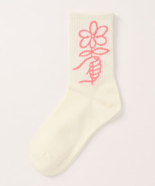 ammy.（エイミードット）の「【 ammy. / エイミードット 】 ポップ ロゴ プリント ソックス（ソックス/靴下・レディース・D/E/A/B/C・FREE）」の9枚目の写真